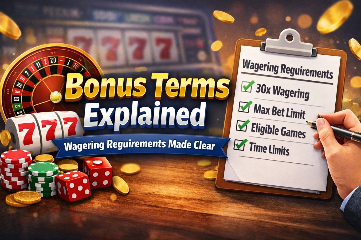 Bonus Terms Explained: Wagering Requirements Made Clear
